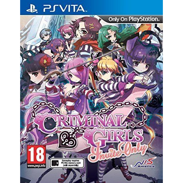 Criminal Girls: Invite Only [Sony PS Vita]