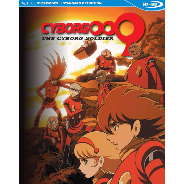 Cyborg 009: The Cyborg Soldier - The Complete Series [Blu-Ray Box Set]