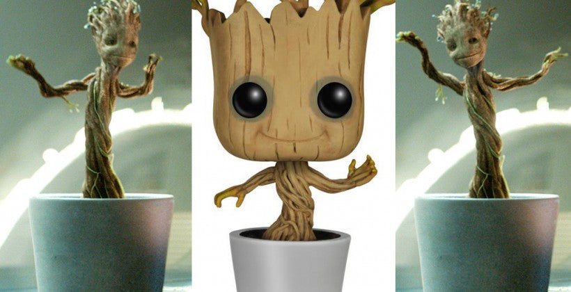 Funko POP! Marvel: Guardians of the Galaxy - Dancing Groot Vinyl Bobble-head [Toys, Ages 3+, #65]
