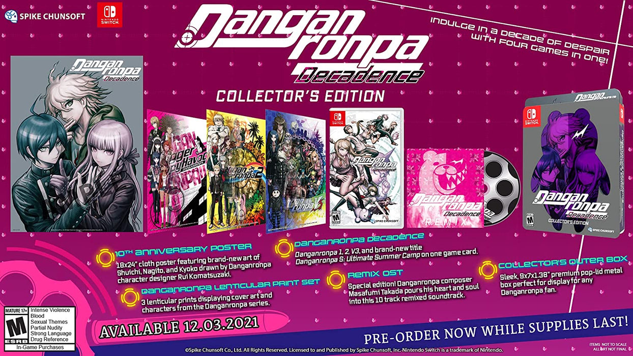 Danganronpa Decadence - Collector's Edition [Nintendo Switch]