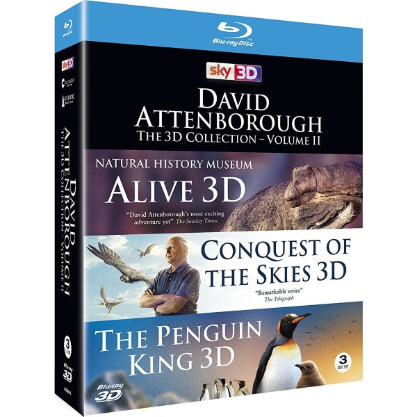 David Attenborough: The 3D Collection - Volume 2 [3D Blu-Ray Box Set]