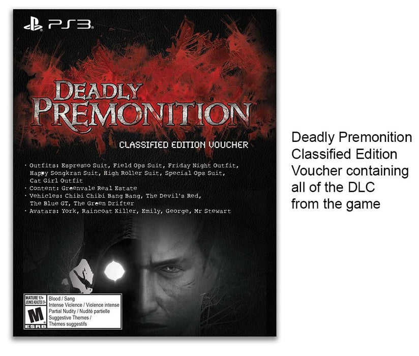 Deadly Premonition: The Director's Cut - Classified Edition [PlayStation 3]