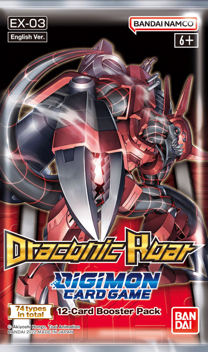 Digimon Card Game: Draconic Roar (EX-03) Booster Box - 24 Packs