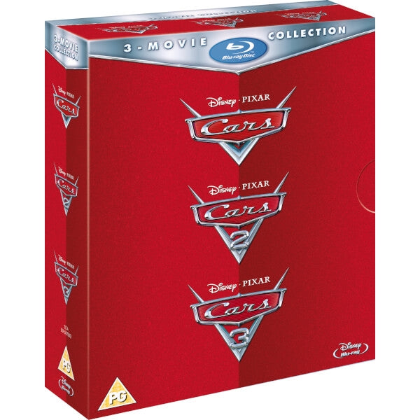 Disney's Cars / Cars 2 / Cars 3 [Blu-Ray 3-Movie Collection]