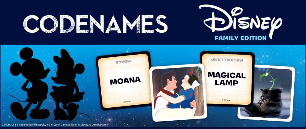 Codenames: Disney [Card Game, 2-8 Players]