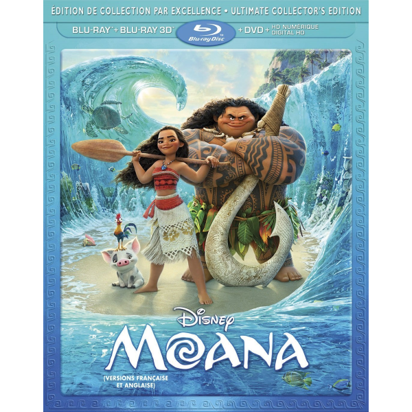 Disney's Moana [3D Blu-Ray]