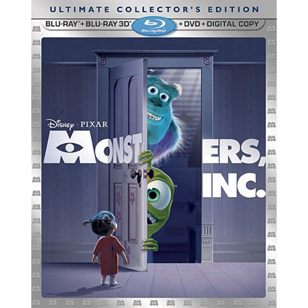 Disney Pixar Monsters, Inc. - Ultimate Collector's Edition [3D + 2D Blu-ray + DVD +  Digital]
