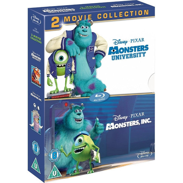 Disney Pixar Monsters University and Monsters, Inc. [Blu-Ray 2-Movie Collection]