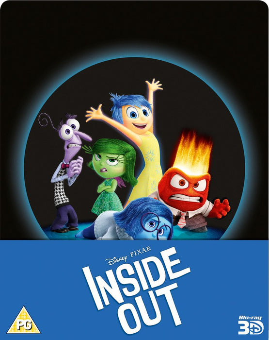 Disney Pixar's Inside Out - Limited Edition SteelBook [3D + 2D Blu-ray]