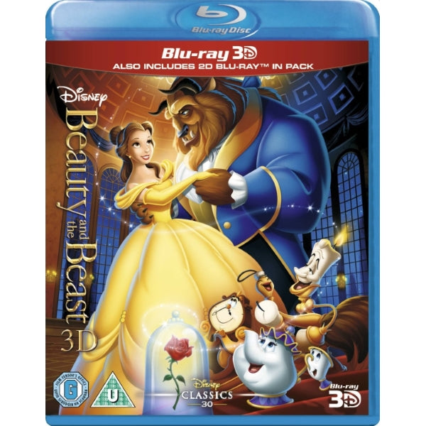 Disney's Beauty and the Beast [3D + 2D Blu-ray]