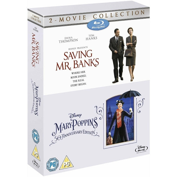 Disney's Saving Mr. Banks + Mary Poppins - 50th Anniversary Edition [Blu-Ray 2-Movie Collection]