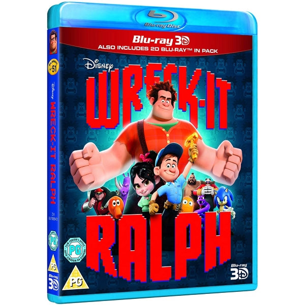 Disney's Wreck-It Ralph [3D + 2D Blu-Ray]