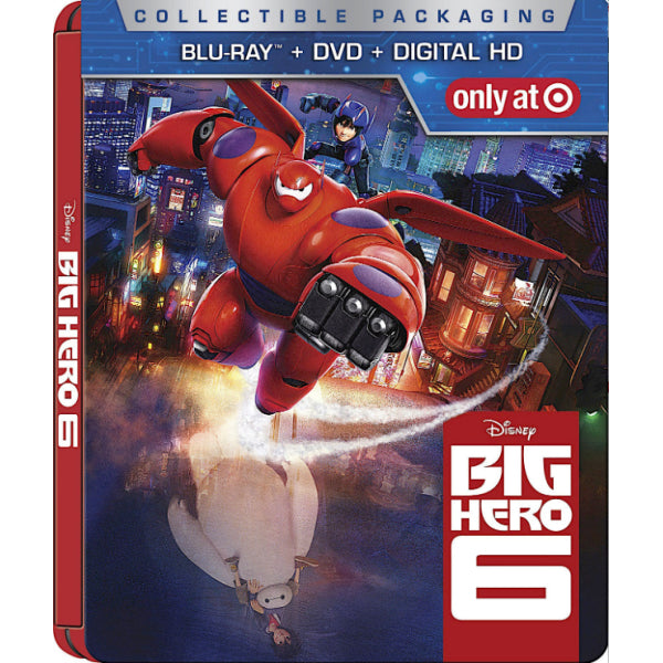 Disney's Big Hero 6 - Limited Edition SteelBook [Blu-ray + DVD]