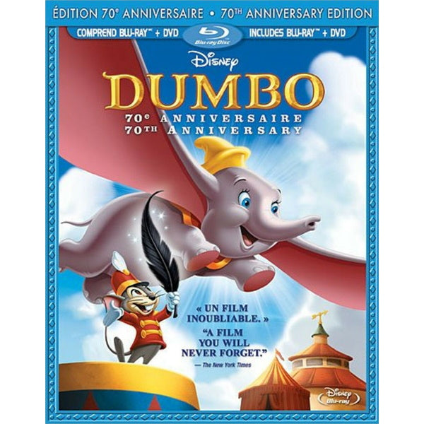 Disney's Dumbo: 70th Anniversary Edition [Blu-Ray + DVD]