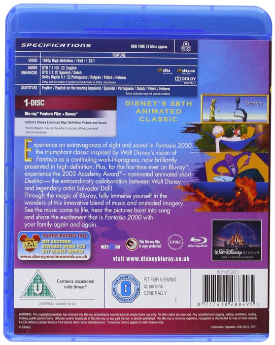 Disney's Fantasia 2000 - Special Edition [Blu-ray]