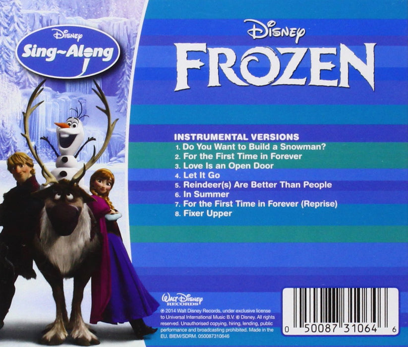 Disney Sing-Along: Frozen [Audio CD]