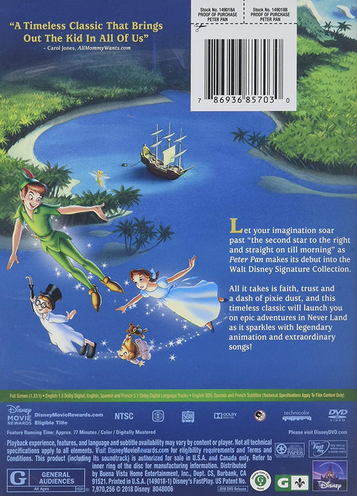 Disney's Peter Pan - Signature Collection [DVD]