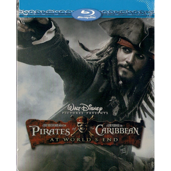 Disney's Pirates of the Caribbean: At World's End - Limited Edition SteelBook [Blu-ray]