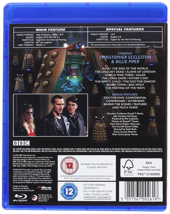 Doctor Who: The Complete First Series [Blu-Ray Box Set]