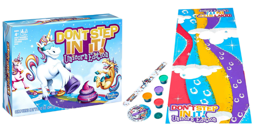Don't Step in It! - Unicorn Edition [Board Game, 1+ Players]
