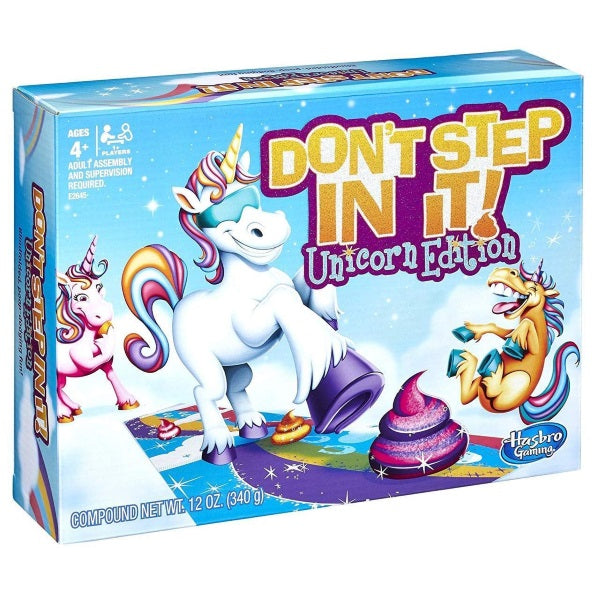 Don't Step in It! - Unicorn Edition [Board Game, 1+ Players]