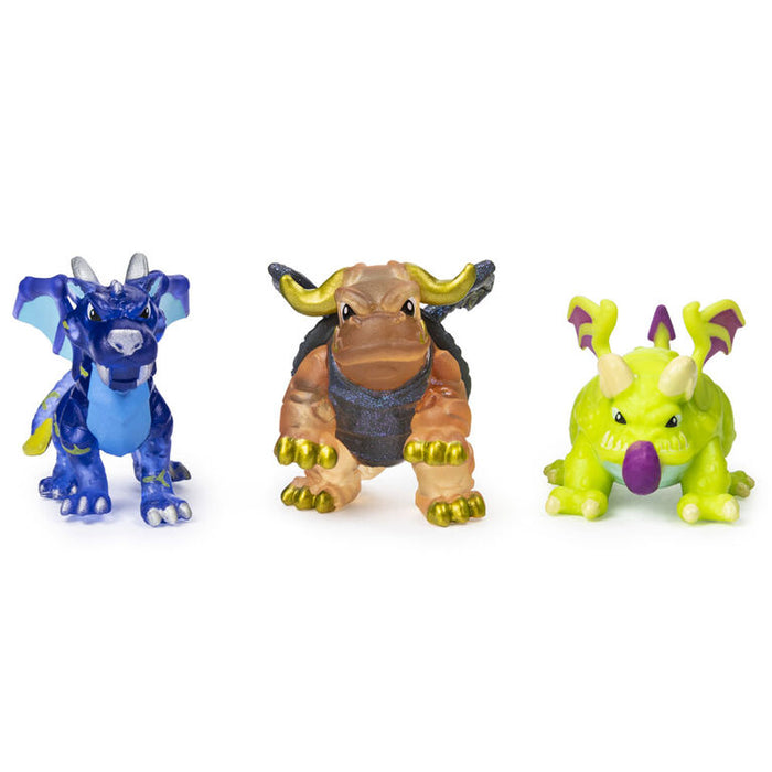 Dragamonz: Dragon Multi 3-Pack - Collectible Figure and Trading Card Game