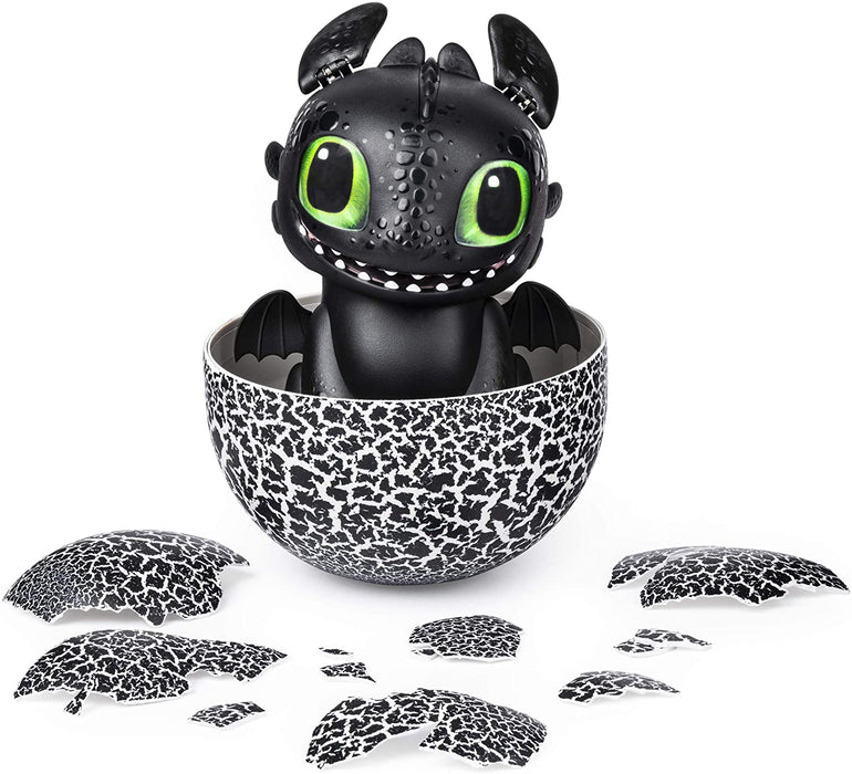 DreamWorks How To Train Your Dragon: The Hidden World - Hatching Toothless Interactive Baby Dragon [Toys, Ages 5+]