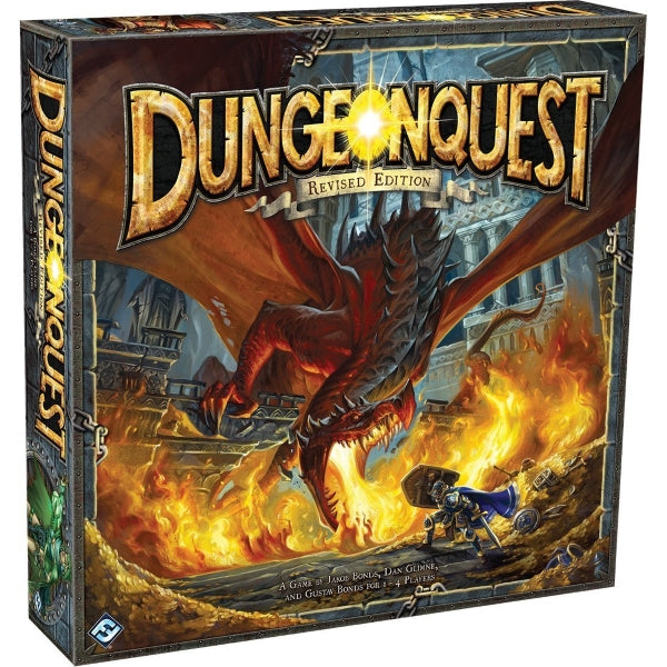 DungeonQuest - Revised Edition [Board Game, 1-4 Players]