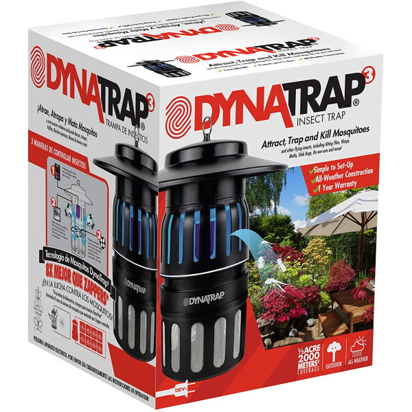 DynaTrap DT1050 Insect Trap - 1/2 Acre Coverage - Black [Electronics]
