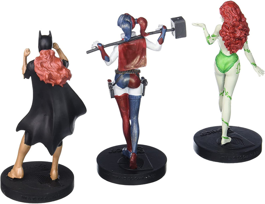 Eaglemoss DC Masterpiece Collection #2: Femme Fatales Figurine Set - Batgirl, Harley Quinn, Poison Ivy [Toys, Ages 18+]
