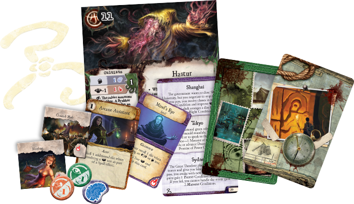 Eldritch Horror: Signs Of Carcosa Expansion [Board Game, 1-8 Players]