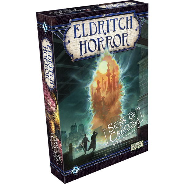Eldritch Horror: Signs Of Carcosa Expansion [Board Game, 1-8 Players]