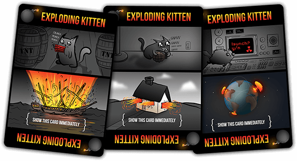 Exploding Kittens - Original Edition [Party Card Game, 2-5 Players]