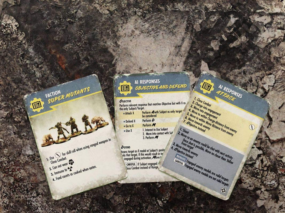 Fallout: Wasteland Warfare [Board Game, 1-8 Players]