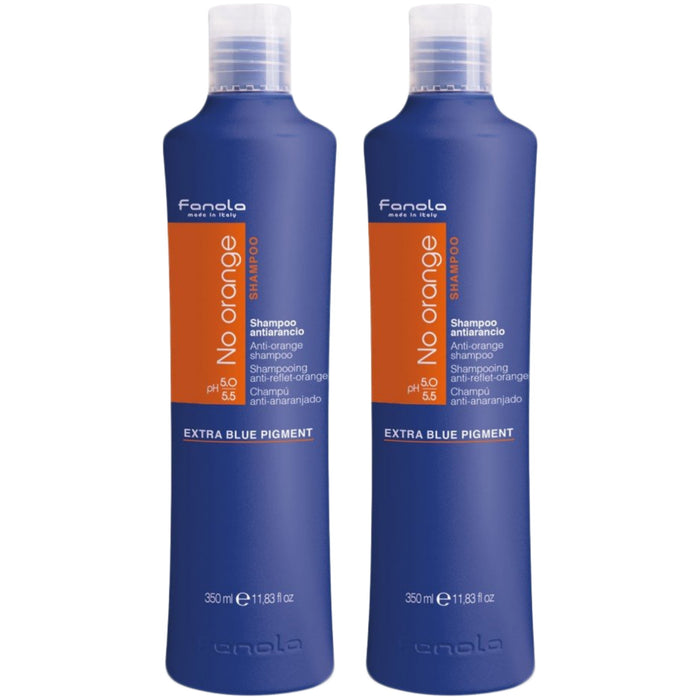 Fanola No Orange Shampoo - 2-Pack - 2x350mL / 11.83 Fl Oz [Hair Care]