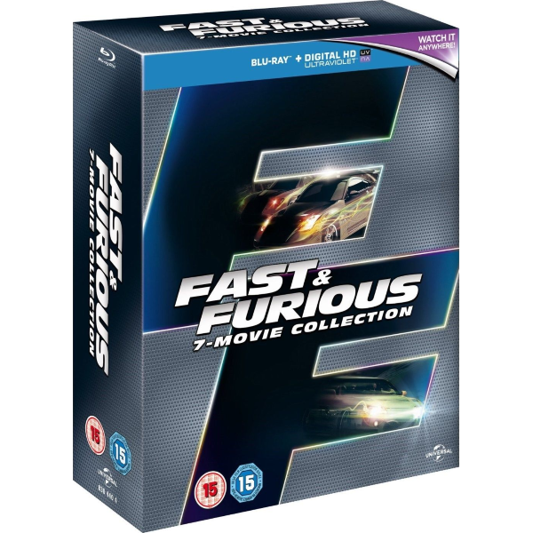 Fast & Furious: 7-Movie Collection [Blu-Ray Box Set]