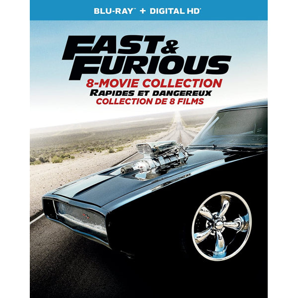 Fast & Furious: 8 Movie Collection [Blu-Ray Box Set]