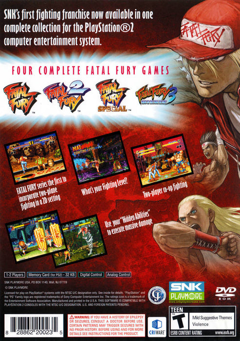 Fatal Fury: Battle Archives Volume 1 [PlayStation 2]