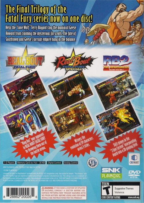 Fatal Fury: Battle Archives Volume 2 [PlayStation 2]