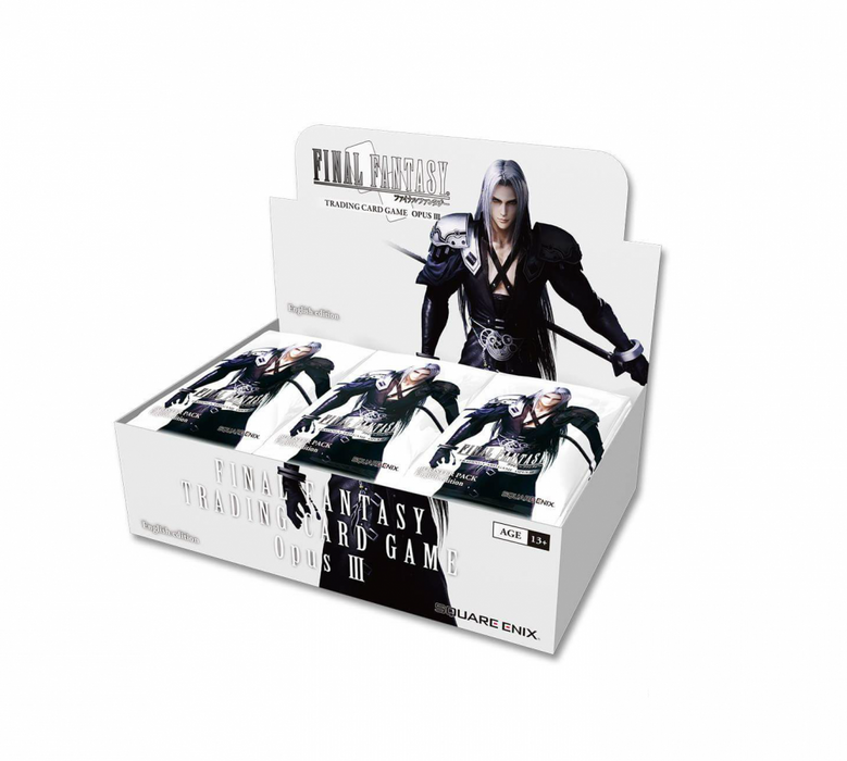 Final Fantasy TCG: Opus III Collection Factory Sealed Booster Box - 36 Packs [Card Game, Ages 13+]