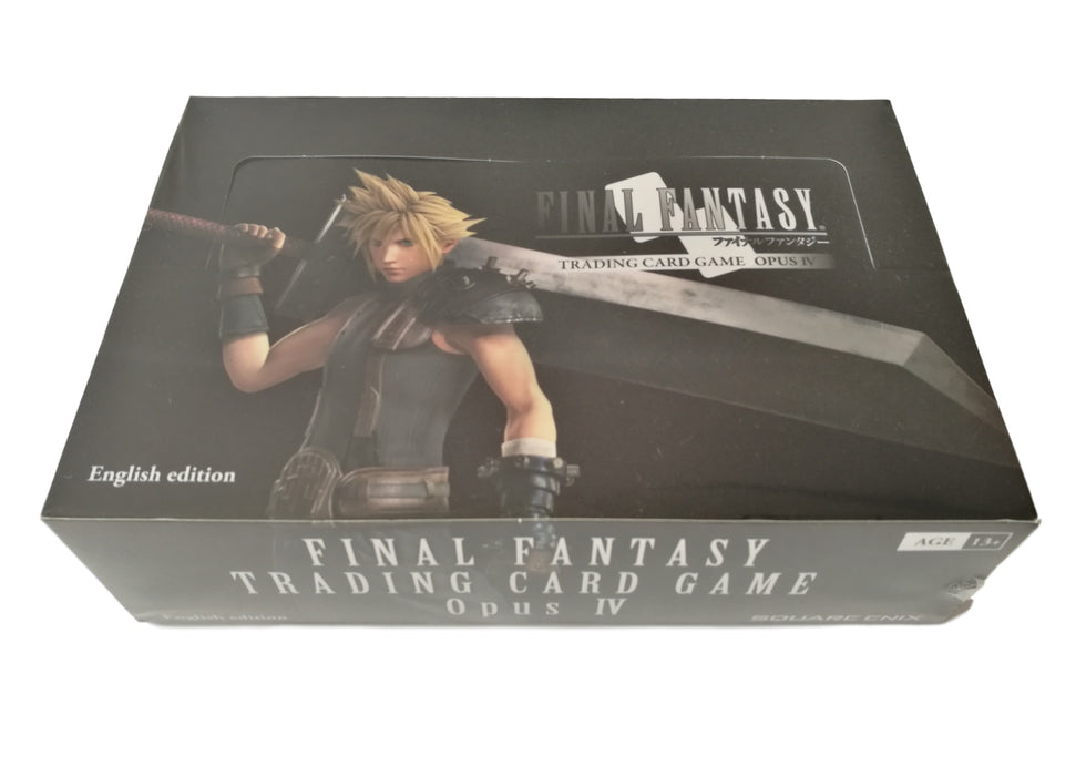 Final Fantasy TCG: Opus IV Collection Factory Sealed Booster Box - 36 Packs [Card Game, Ages 13+]