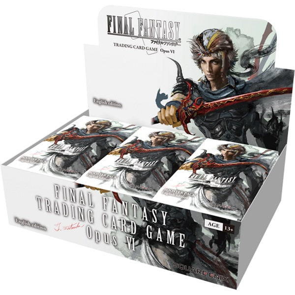 Final Fantasy TCG: Opus VI Collection Factory Sealed Booster Box - 36 Packs