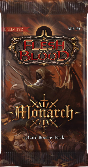 Flesh and Blood TCG: Monarch Unlimited Booster Box - 24 Packs [Card Game, 2 Players]