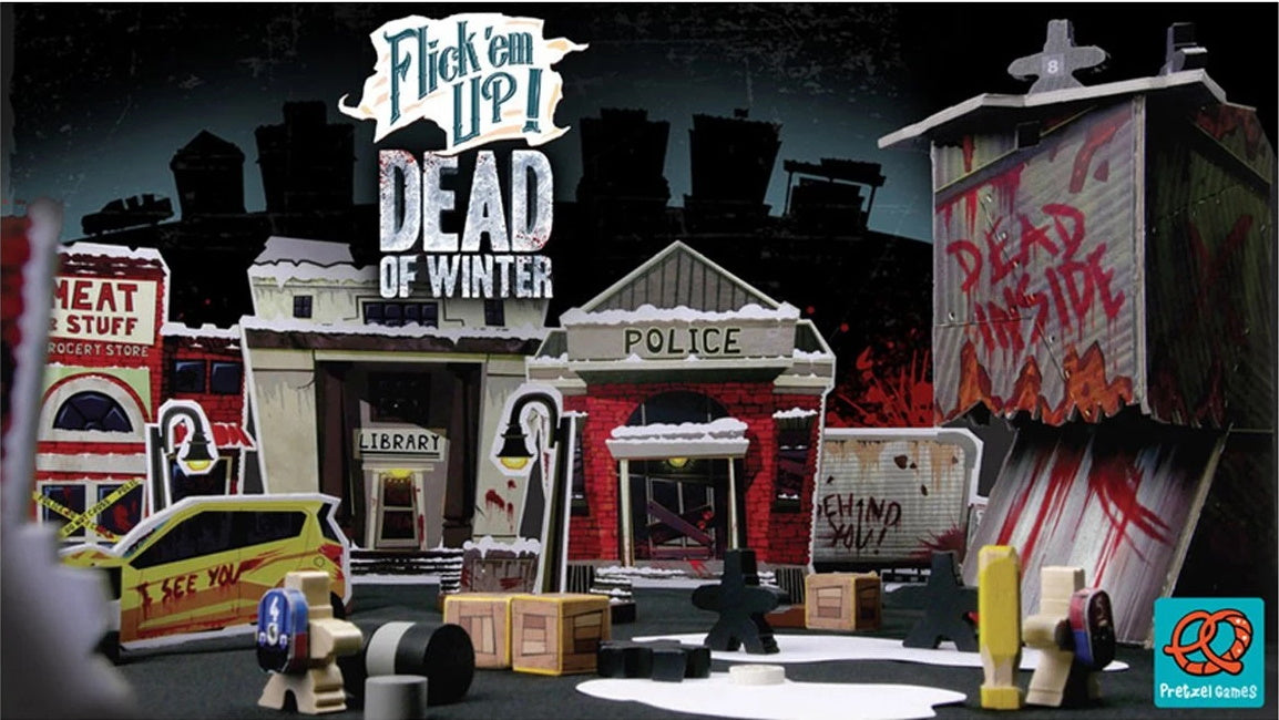 Flick 'em Up!: Dead of Winter [Board Game, 2-10 Players]