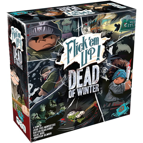 Flick 'em Up!: Dead of Winter [Board Game, 2-10 Players]