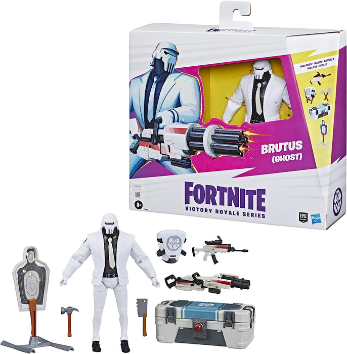 Fortnite Victory Royale Series: Brutus (Ghost) Deluxe Pack 6-Inch Collectible Action Figure with Accessories [Toys, Ages 8+]