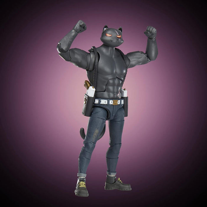 Fortnite Victory Royale Series: Meowscles (Shadow) Deluxe Pack 6-Inch Collectible Action Figure with Accessories [Toys, Ages 8+]