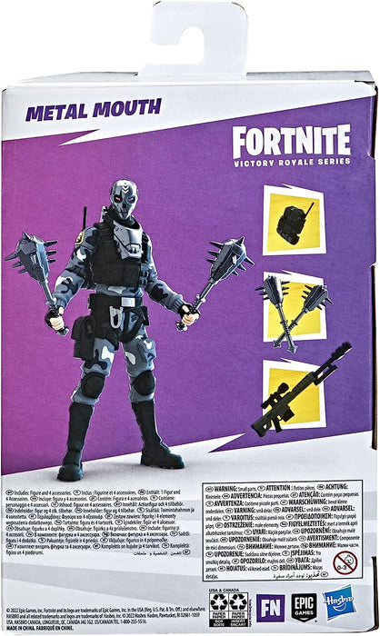 Fortnite Victory Royale Series: Metal Mouth 6-Inch Collectible Action Figure with Accessories [Toys, Ages 8+]