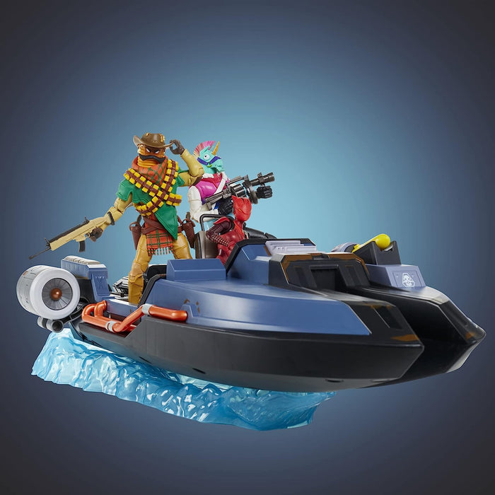 Fortnite Victory Royale Series: Motorboat Deluxe 19.6-Inch Collectible Vehicle with Accessories [Toys, Ages 8+]