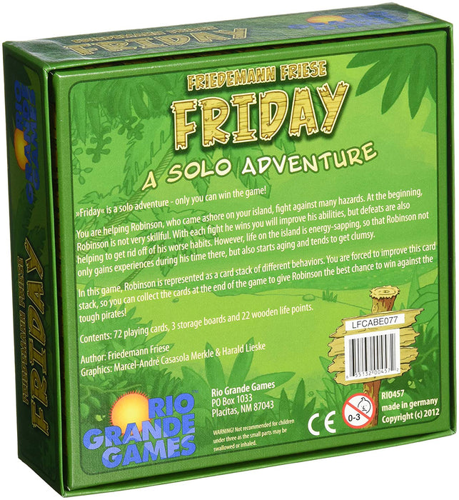 Friday - A Solo Adventure [Card Game, 1 Player]